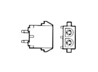 Receptacle Housings 3Position 600V 350429-1 (Chính hãng)